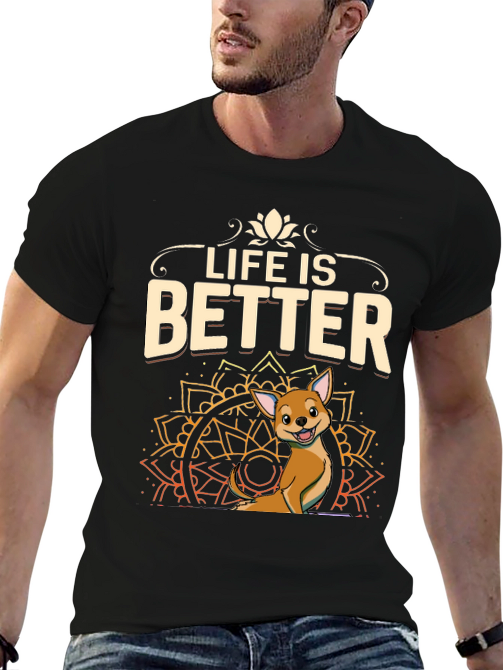 Life is Better Dog T-Shirt