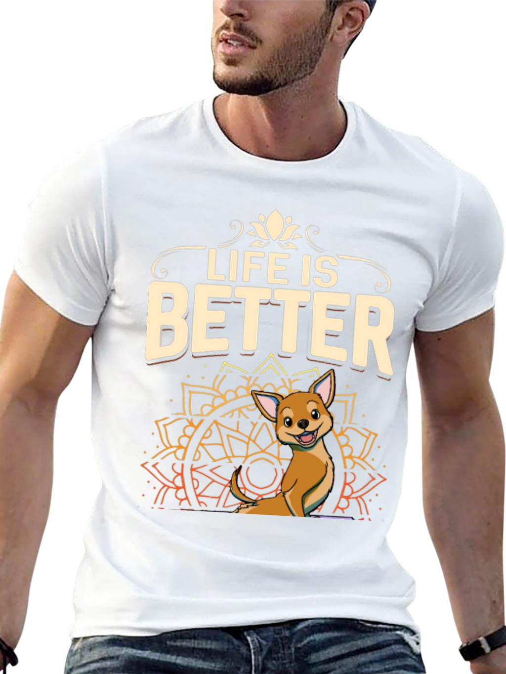 Life is Better Dog T-Shirt