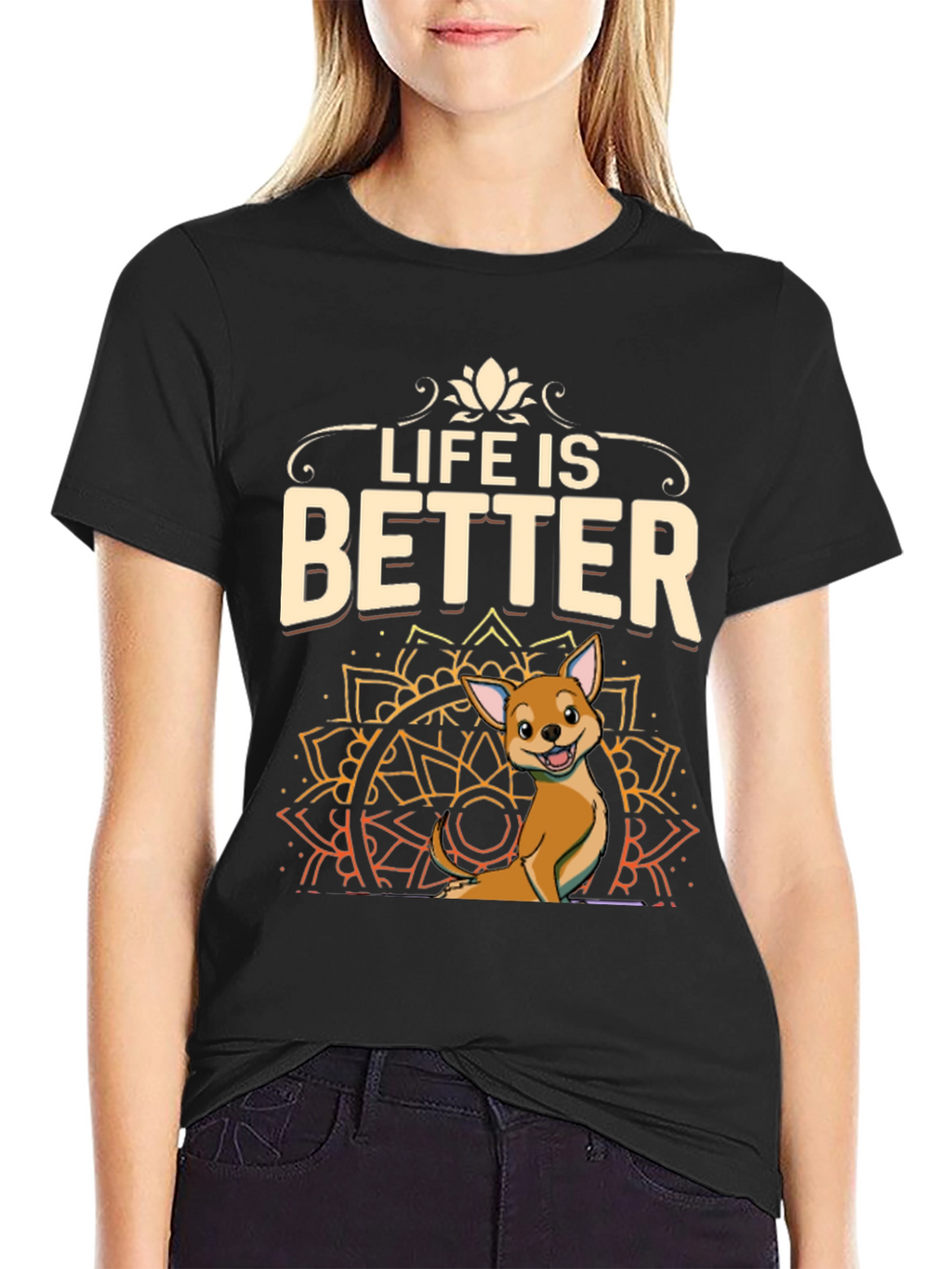 Life is Better Dog T-Shirt