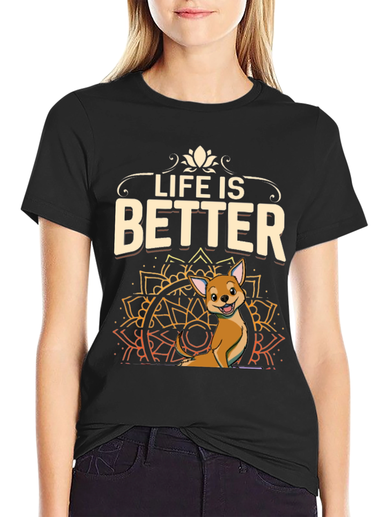 Life is Better Dog T-Shirt
