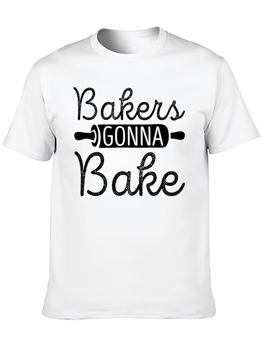 Bakers Gonna Bake Black Graphic T-Shirt