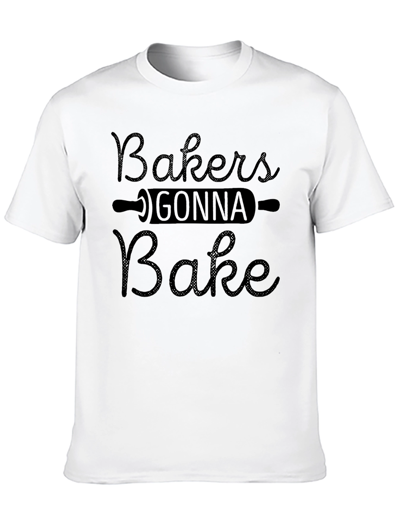 Bakers Gonna Bake Black Graphic T-Shirt