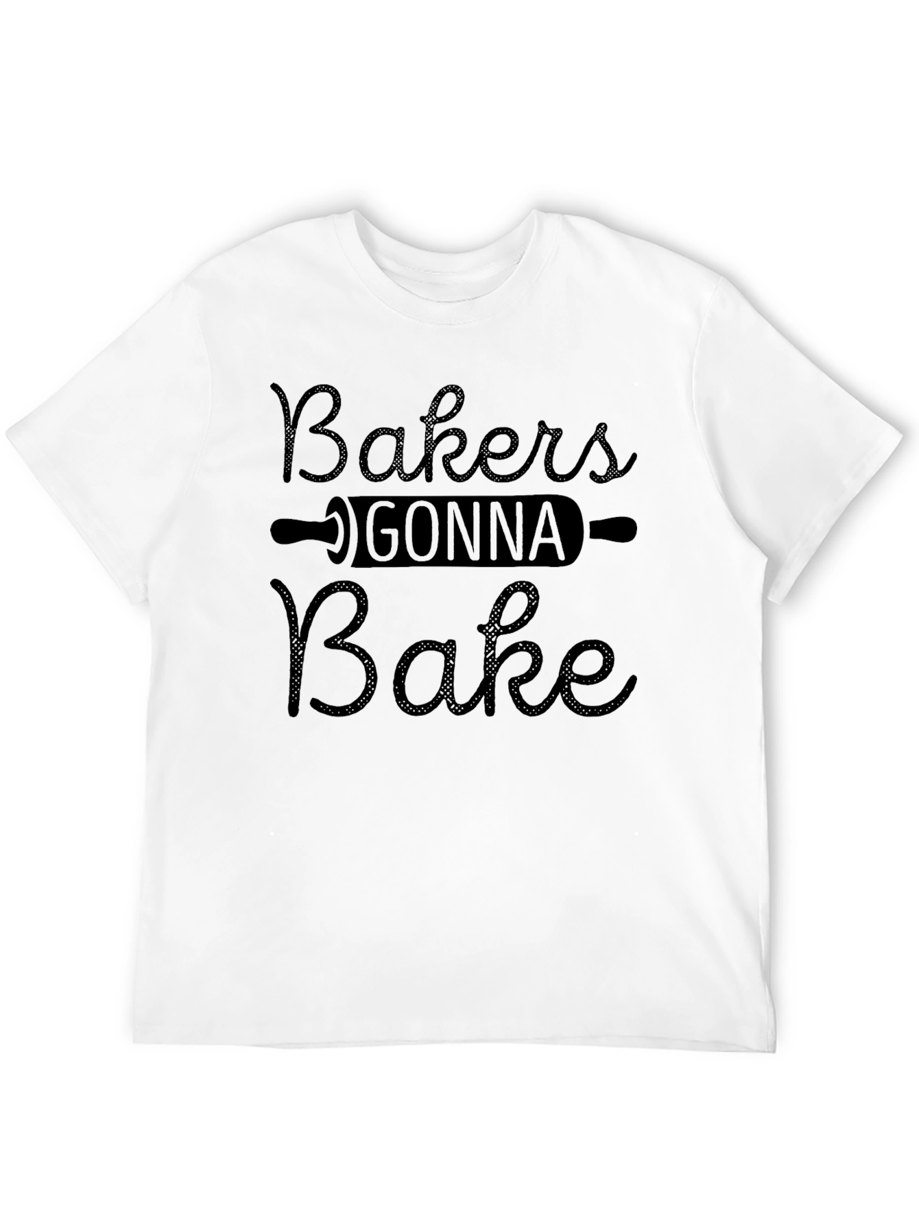 Bakers Gonna Bake Black Graphic T-Shirt
