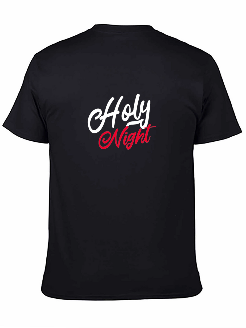 Holy Night Graphic T-Shirt - Black