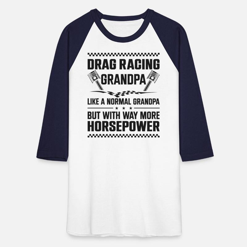 Drag Racing Race Car Grandpa