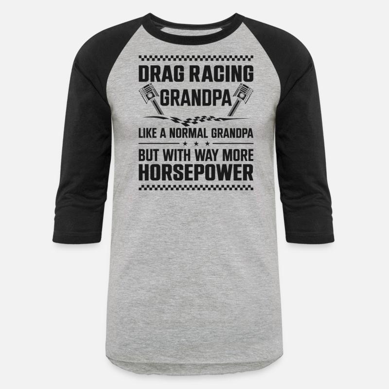 Drag Racing Race Car Grandpa