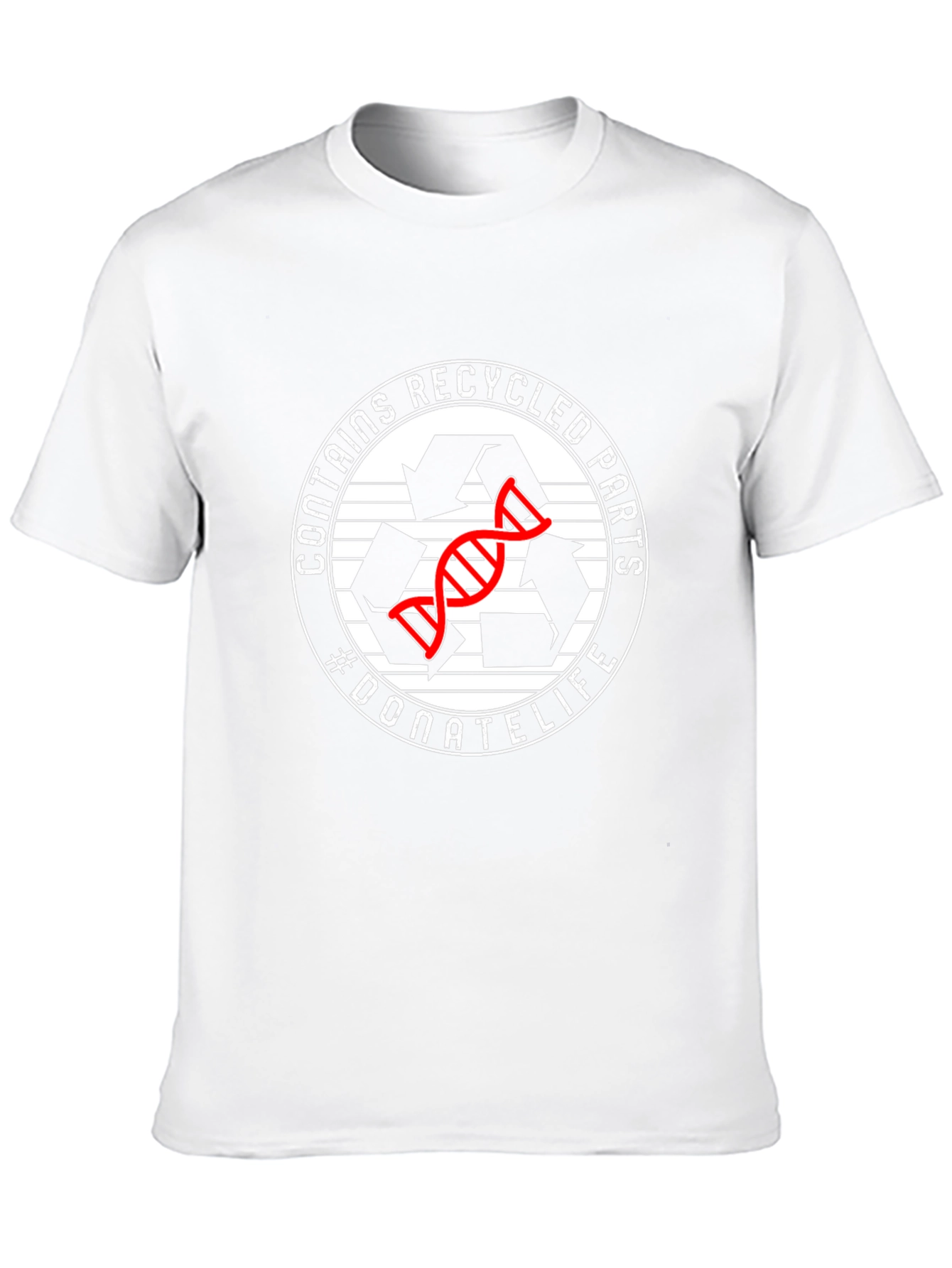 Recycled Parts Donate Life T-Shirt