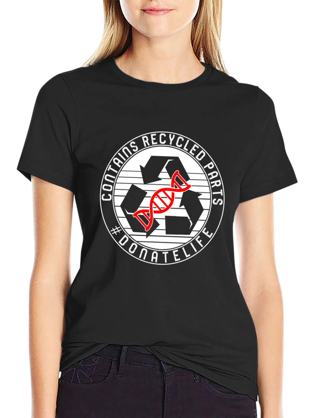 Recycled Parts Donate Life T-Shirt