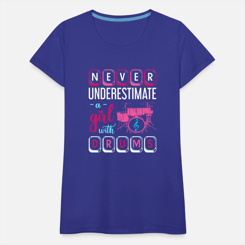Drummer Girl Drumsticks Music Drums