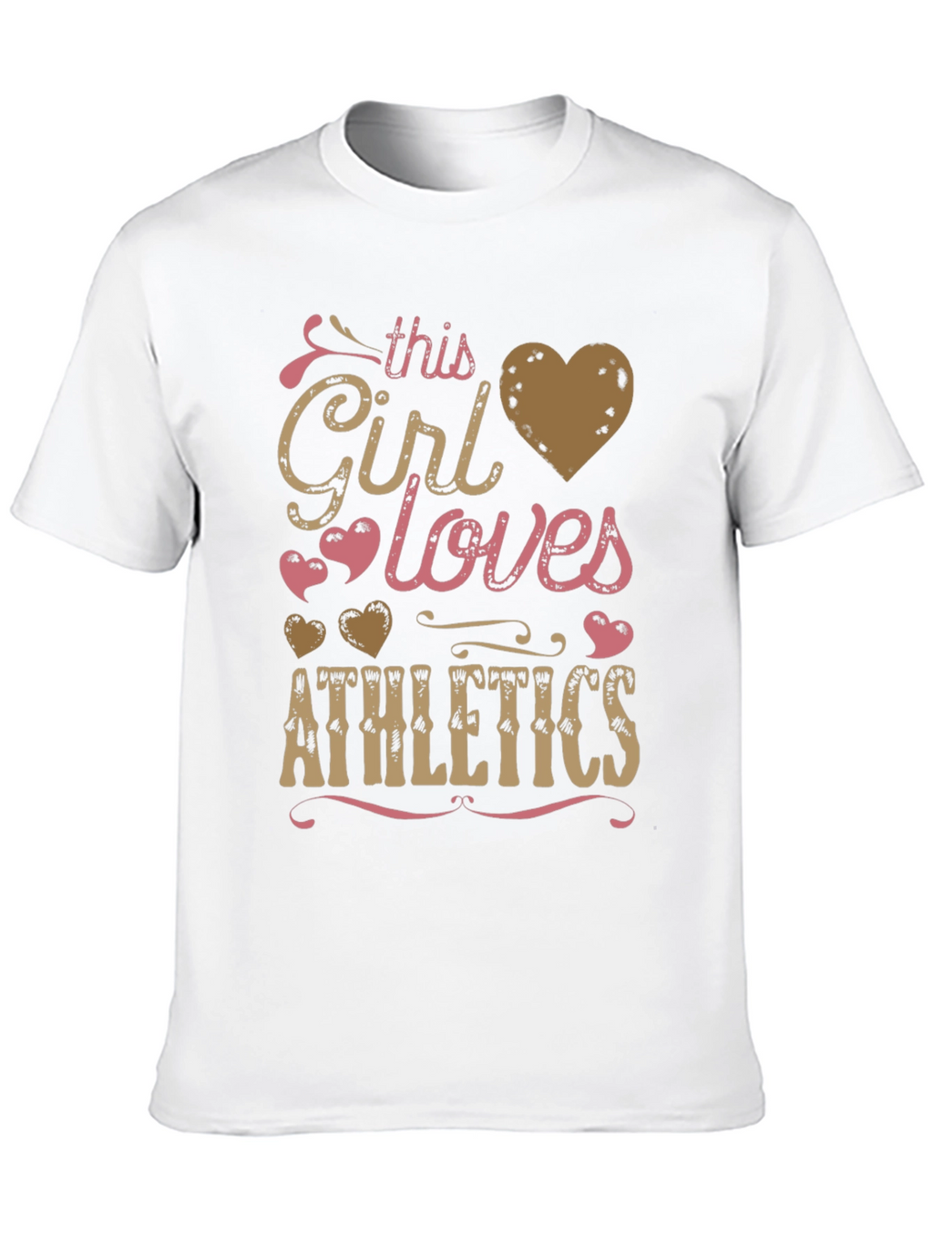 Athletics Girls Love Graphic Tee