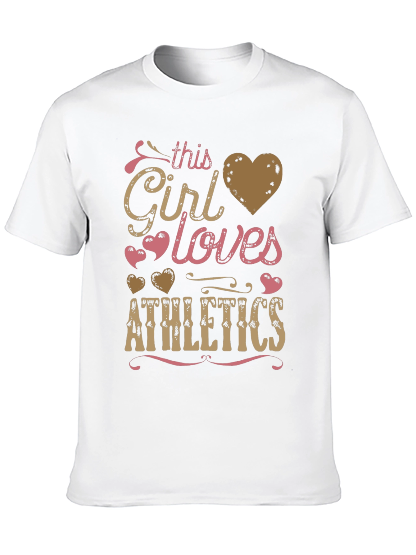 Athletics Girls Love Graphic Tee