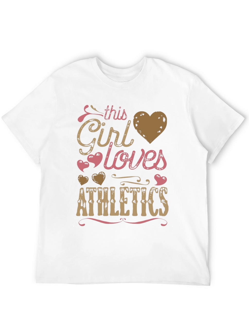 Athletics Girls Love Graphic Tee