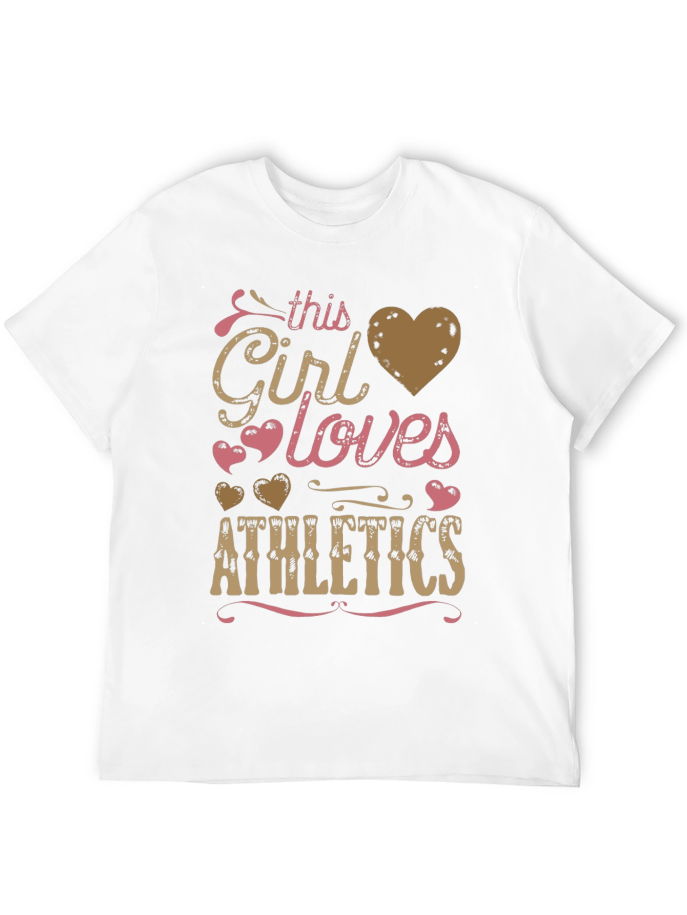 Athletics Girls Love Graphic Tee
