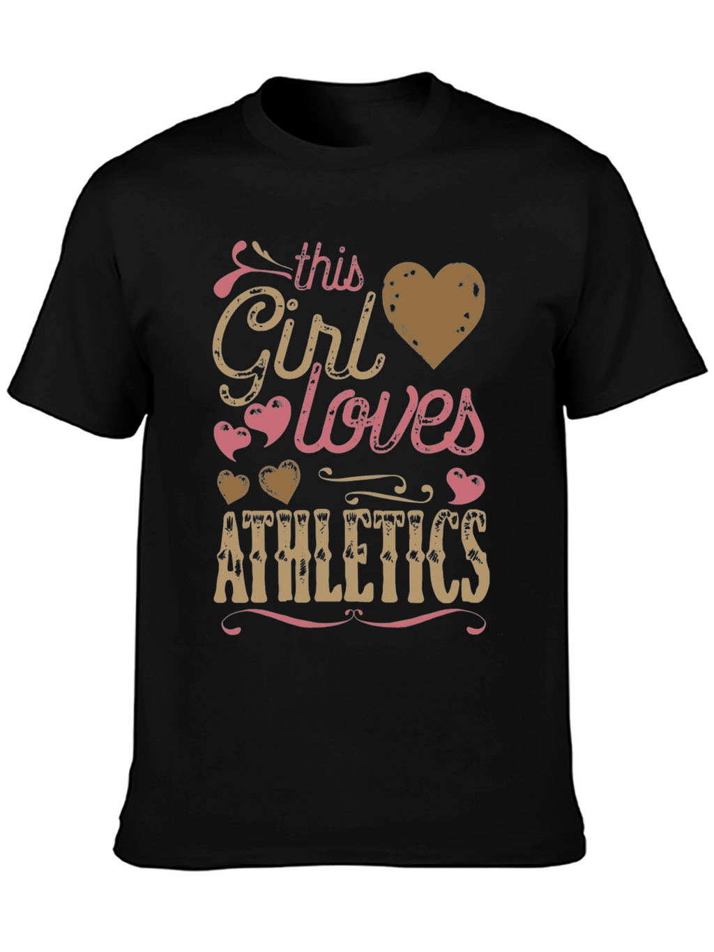 Athletics Girls Love Graphic Tee