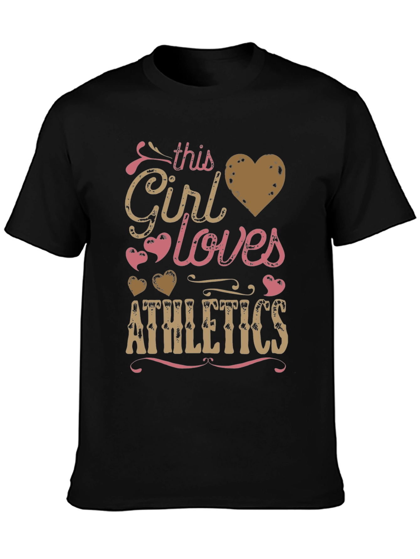 Athletics Girls Love Graphic Tee
