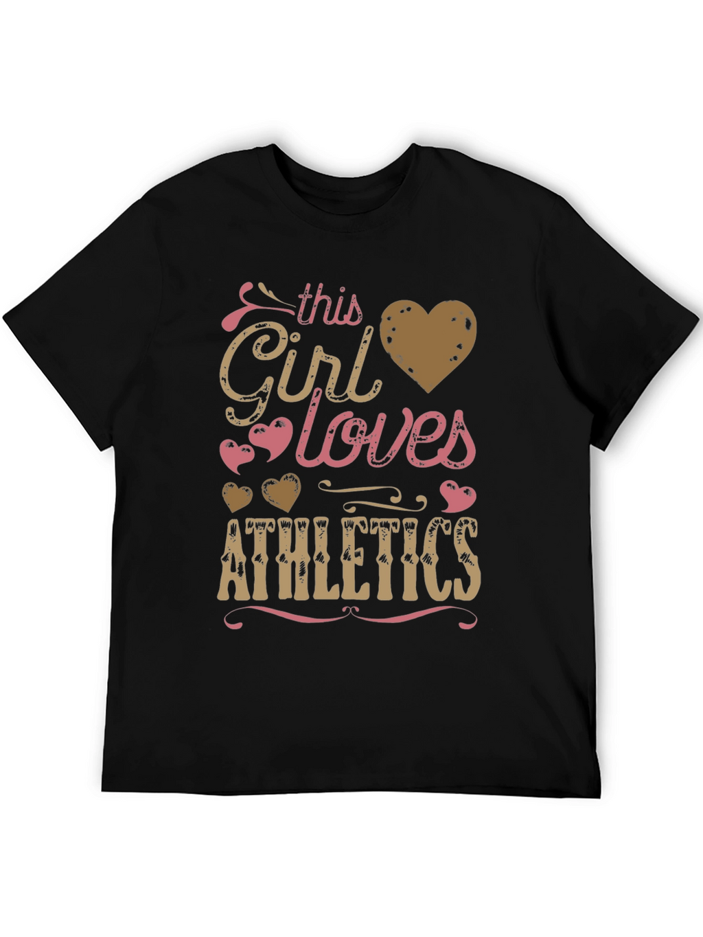 Athletics Girls Love Graphic Tee