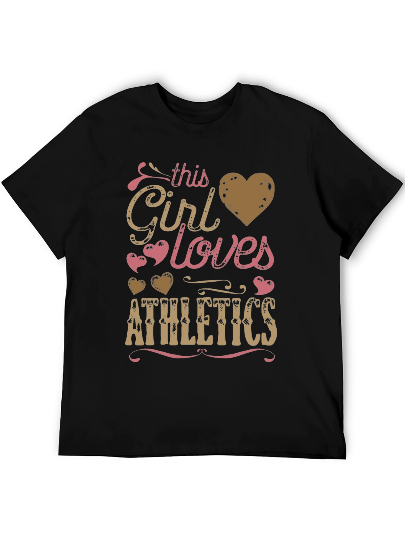 Athletics Girls Love Graphic Tee