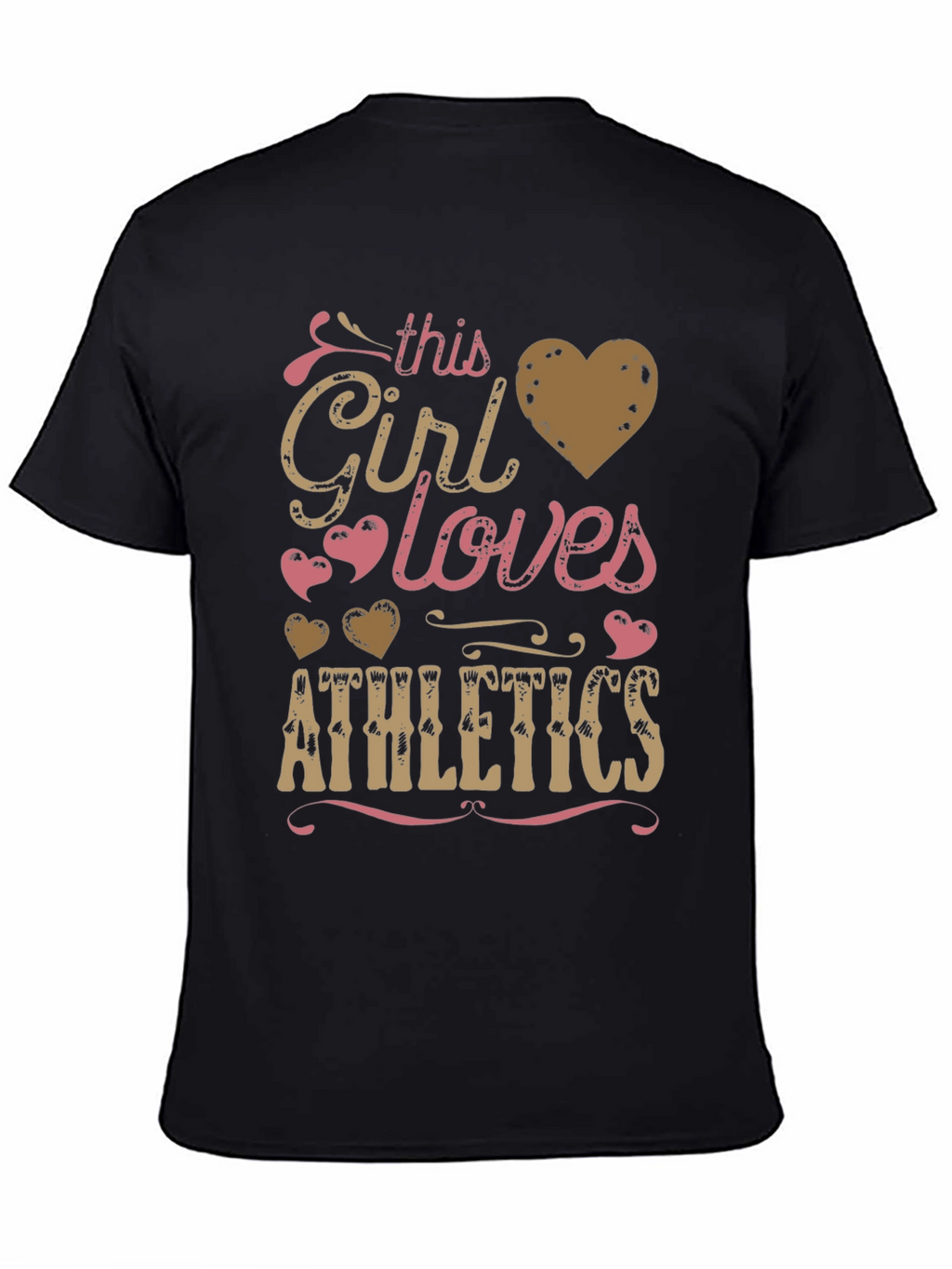 Athletics Girls Love Graphic Tee