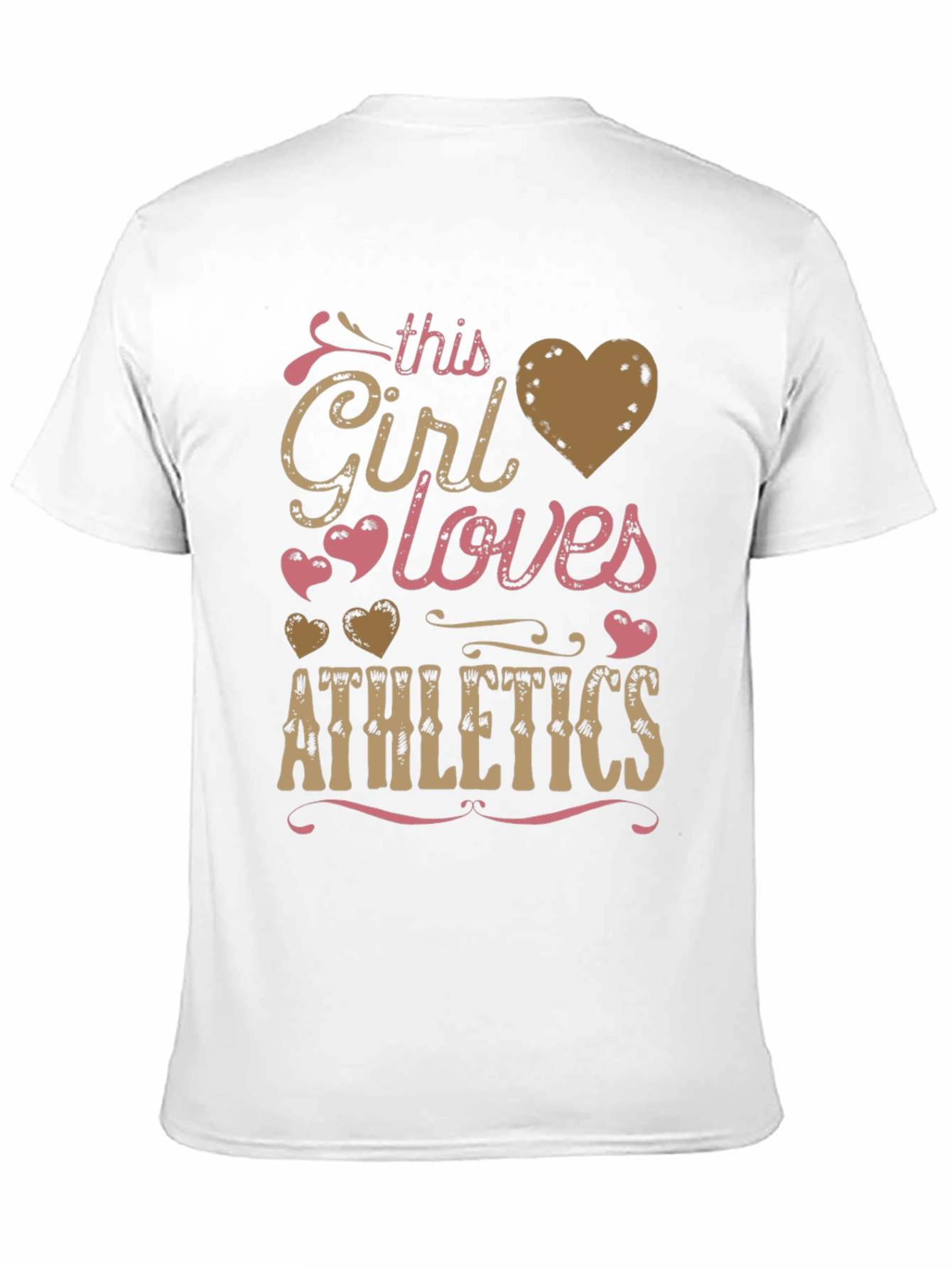Athletics Girls Love Graphic Tee