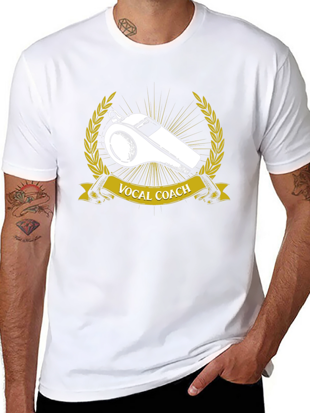 Vocal Coach Whistle Graphic Tee
