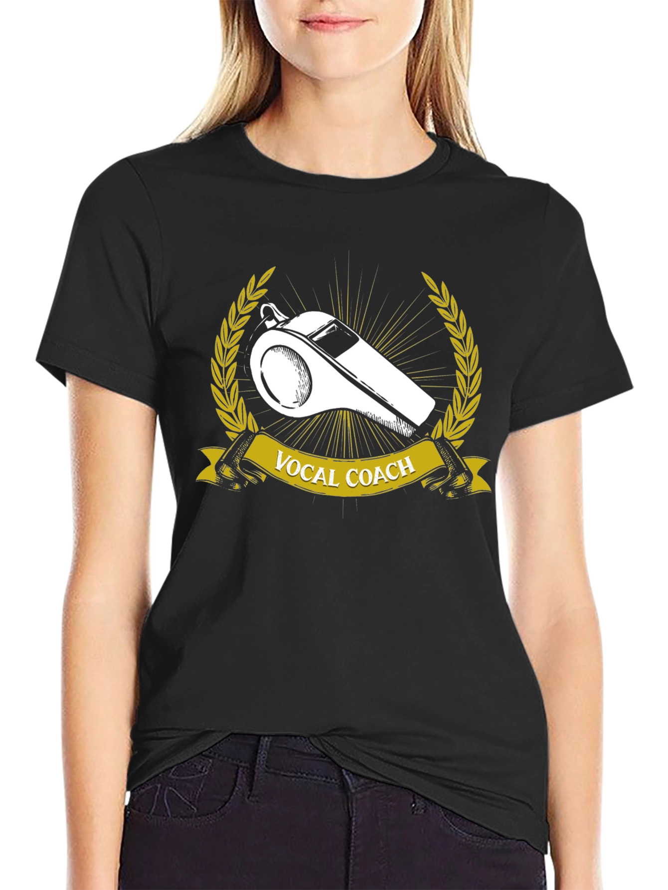 Vocal Coach Whistle Graphic Tee