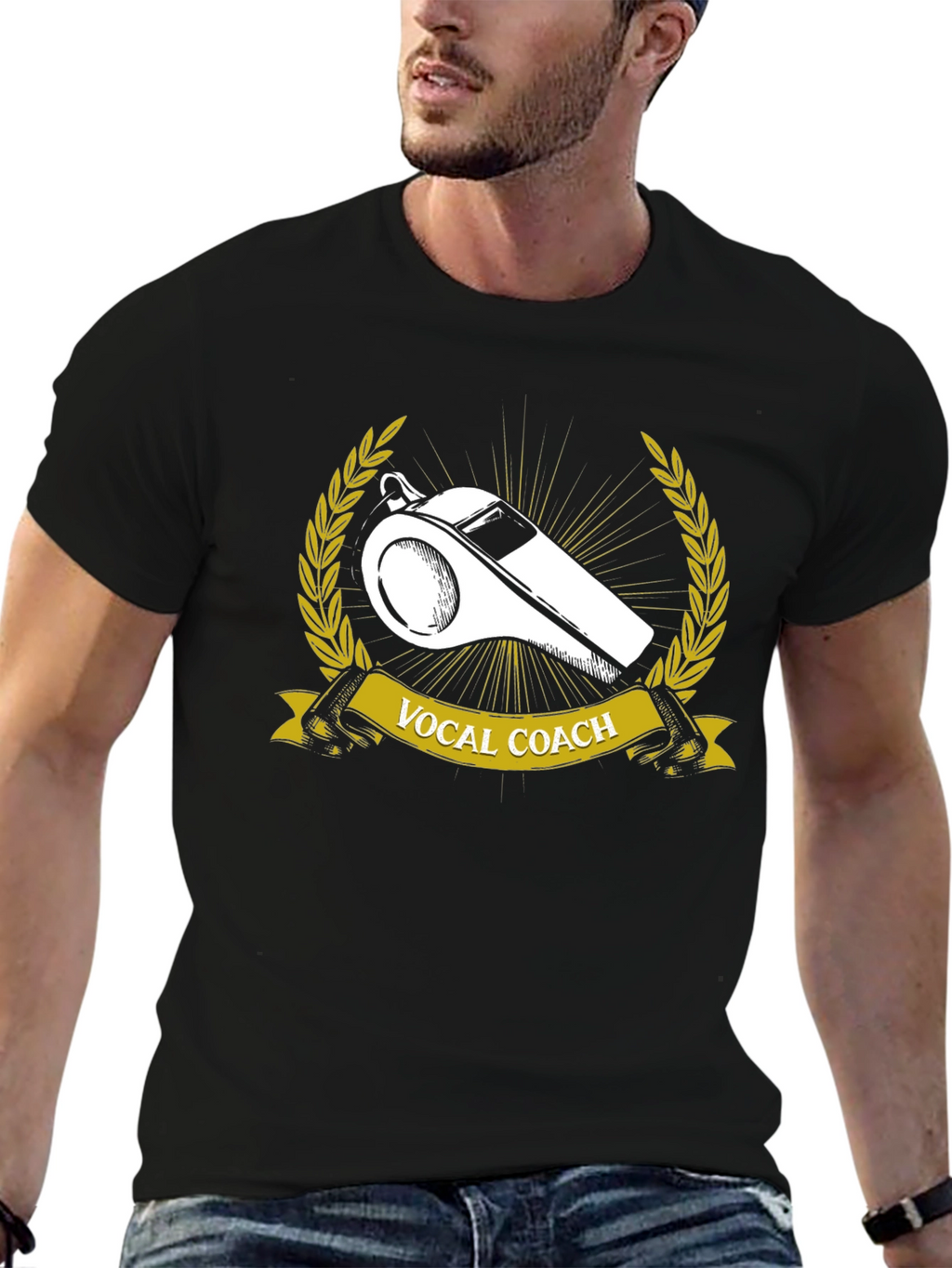 Vocal Coach Whistle Graphic Tee