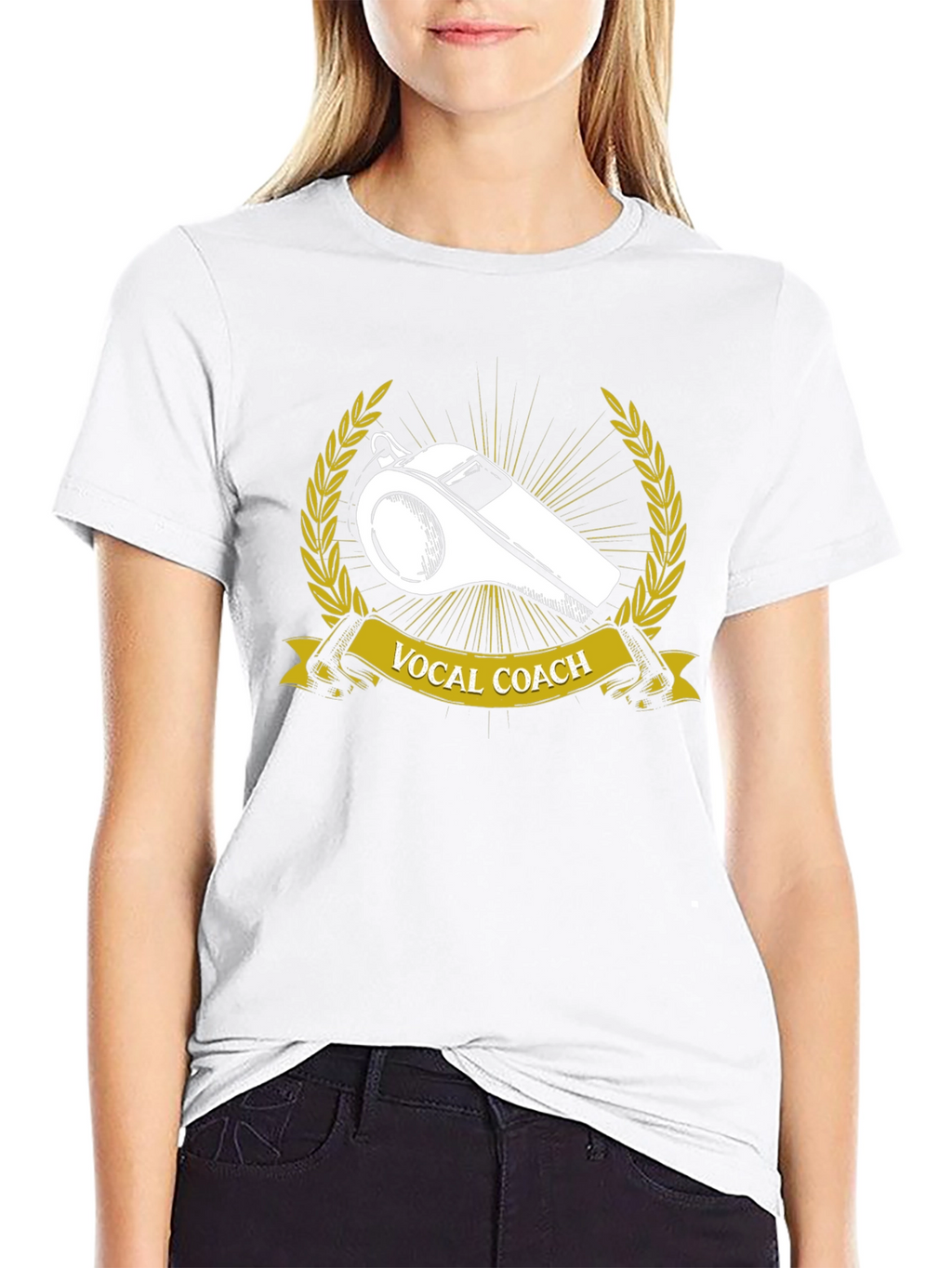 Vocal Coach Whistle Graphic Tee