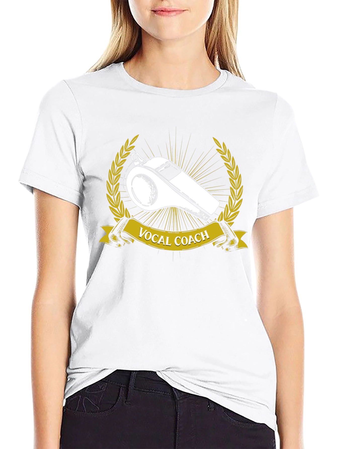 Vocal Coach Whistle Graphic Tee
