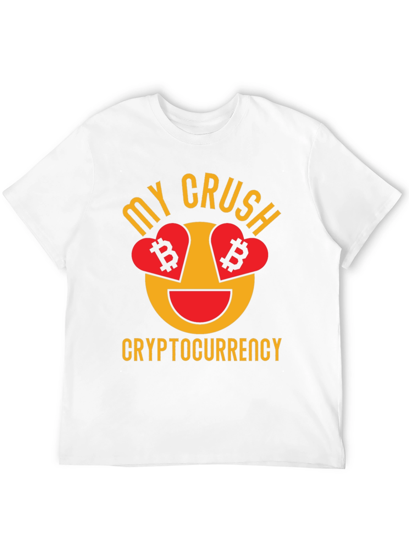 My Crush Cryptocurrency Bitcoin Lover Graphic T-Shirt