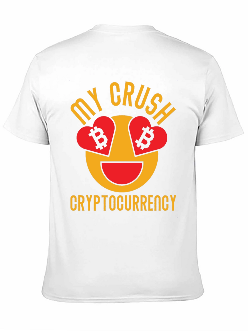 My Crush Cryptocurrency Bitcoin Lover Graphic T-Shirt