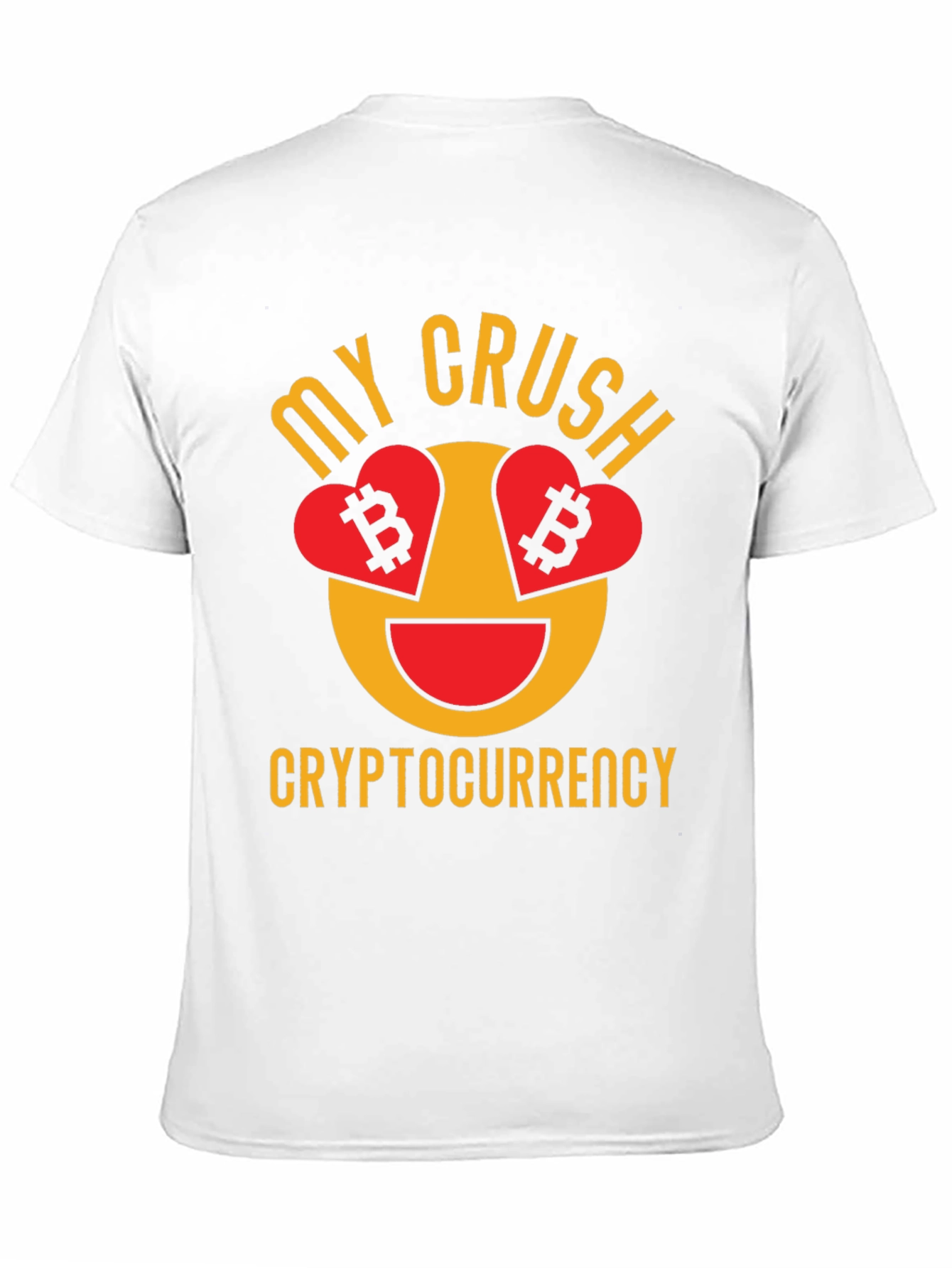 My Crush Cryptocurrency Bitcoin Lover Graphic T-Shirt