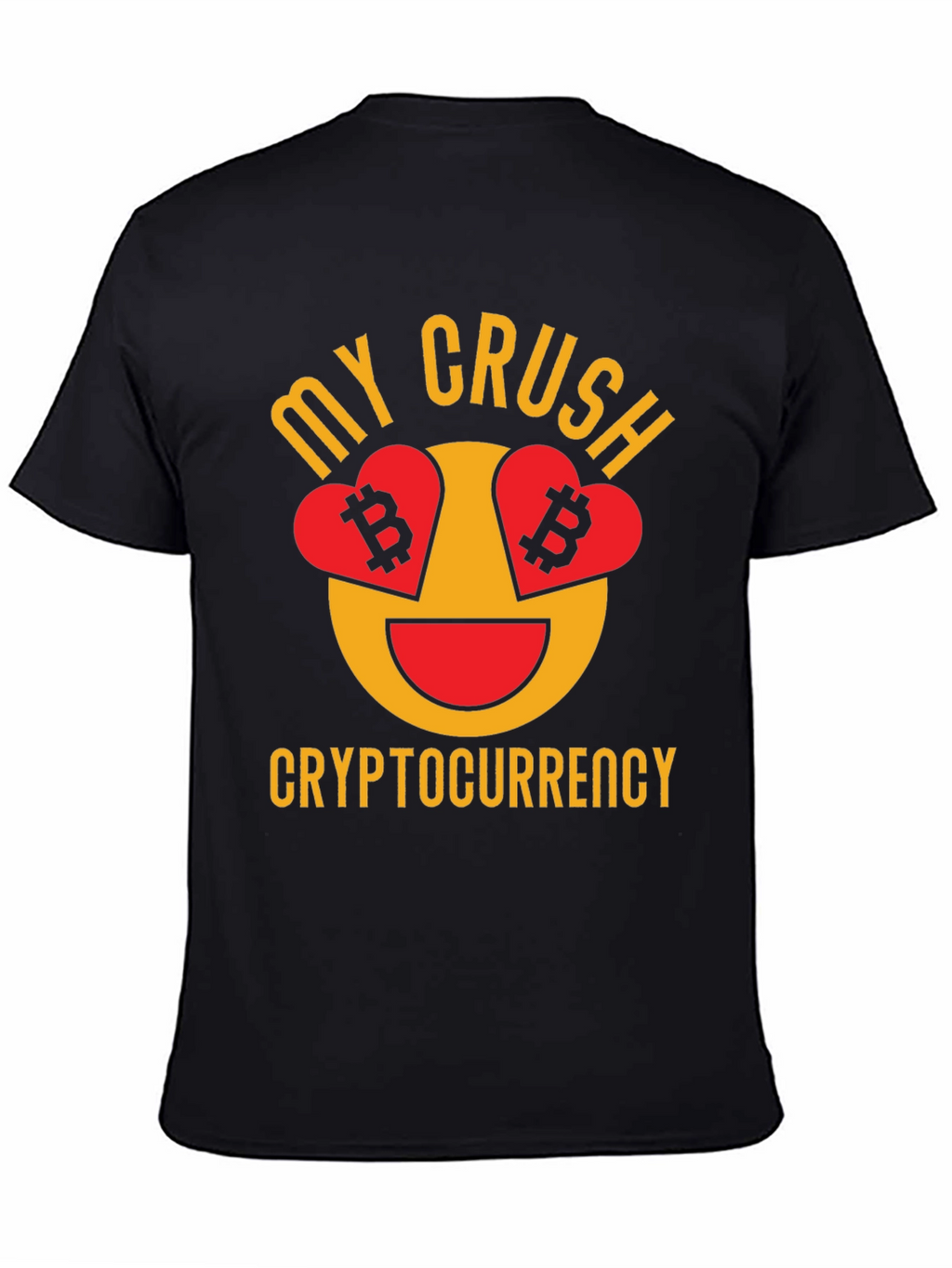 My Crush Cryptocurrency Bitcoin Lover Graphic T-Shirt
