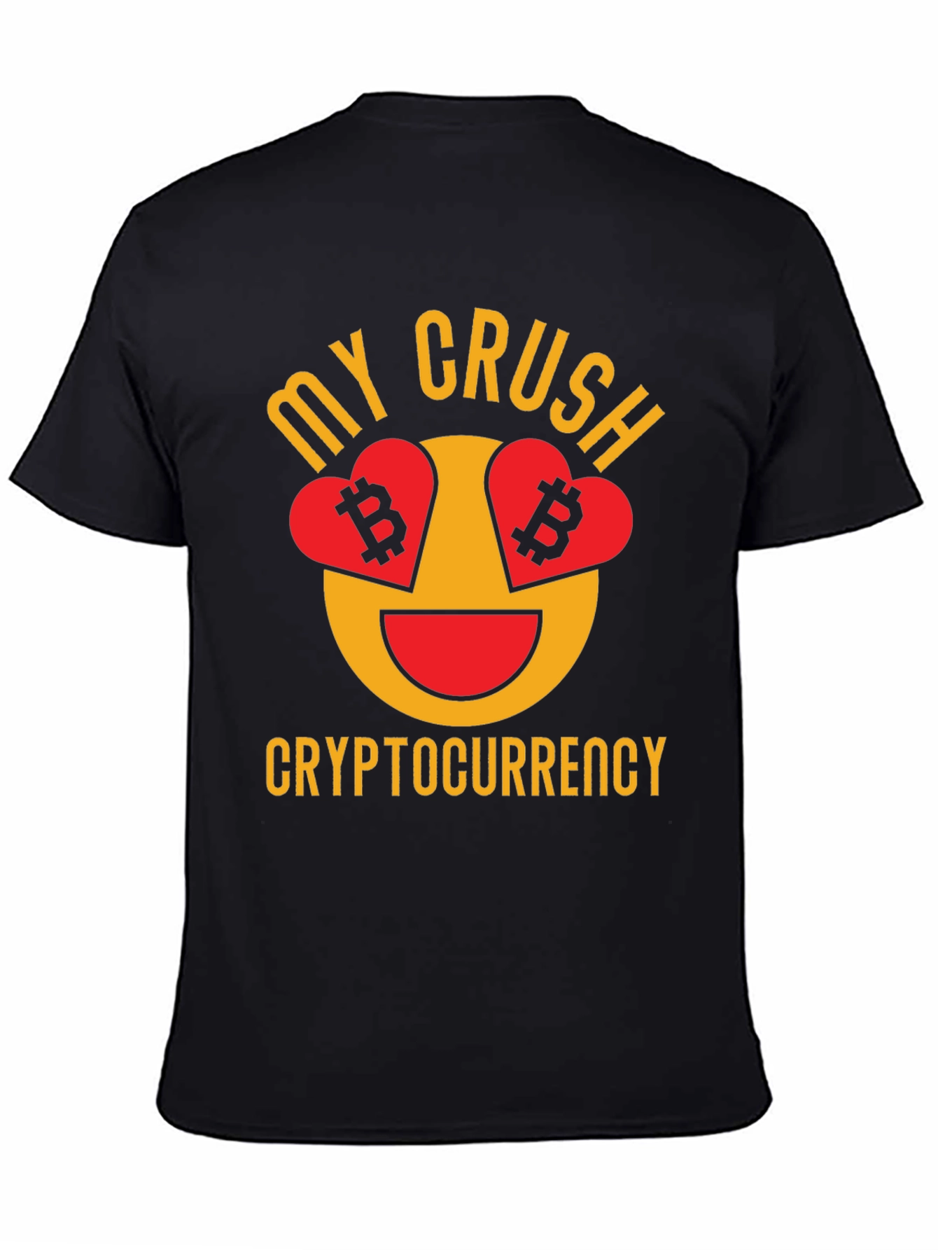 My Crush Cryptocurrency Bitcoin Lover Graphic T-Shirt