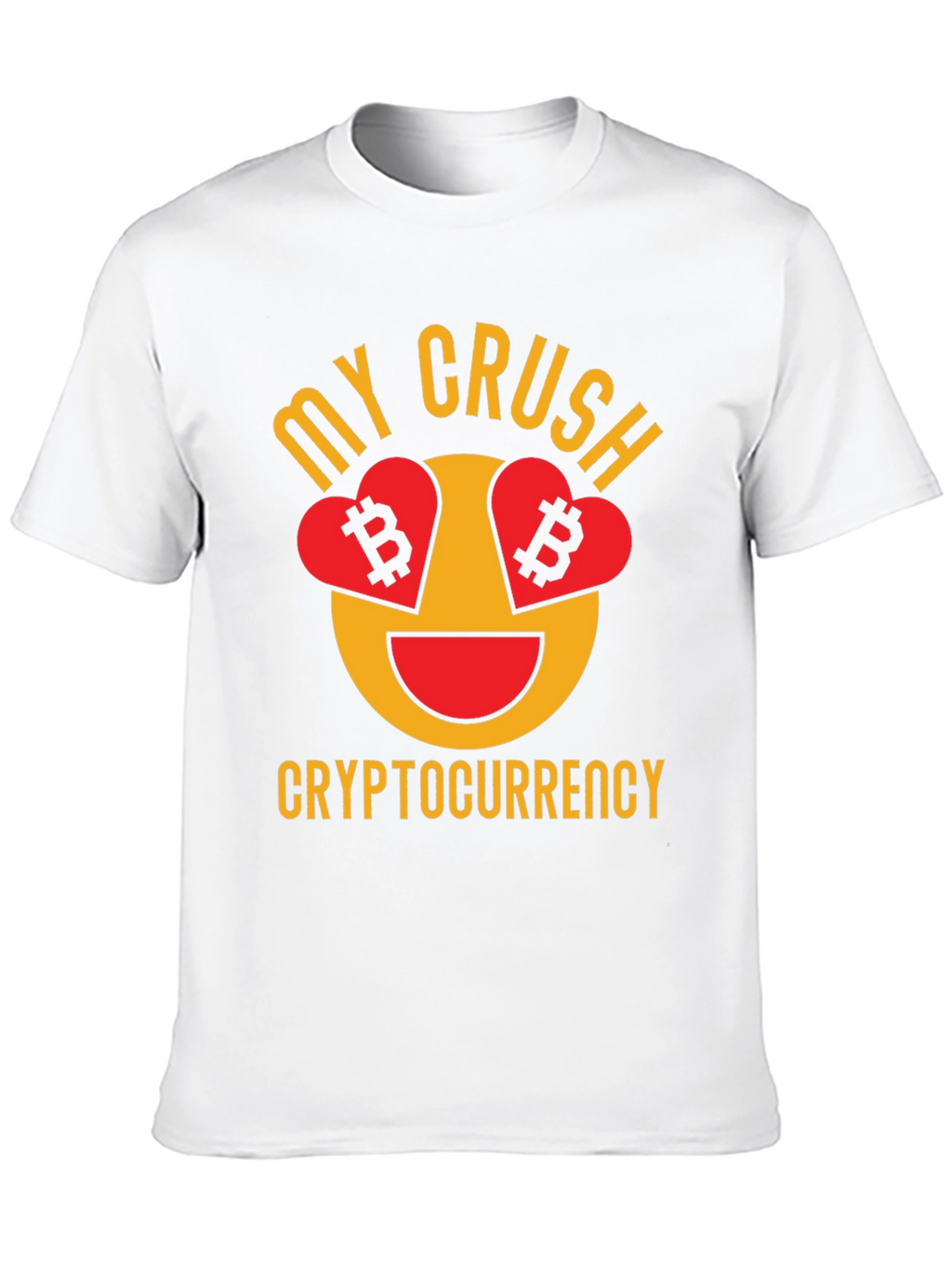 My Crush Cryptocurrency Bitcoin Lover Graphic T-Shirt