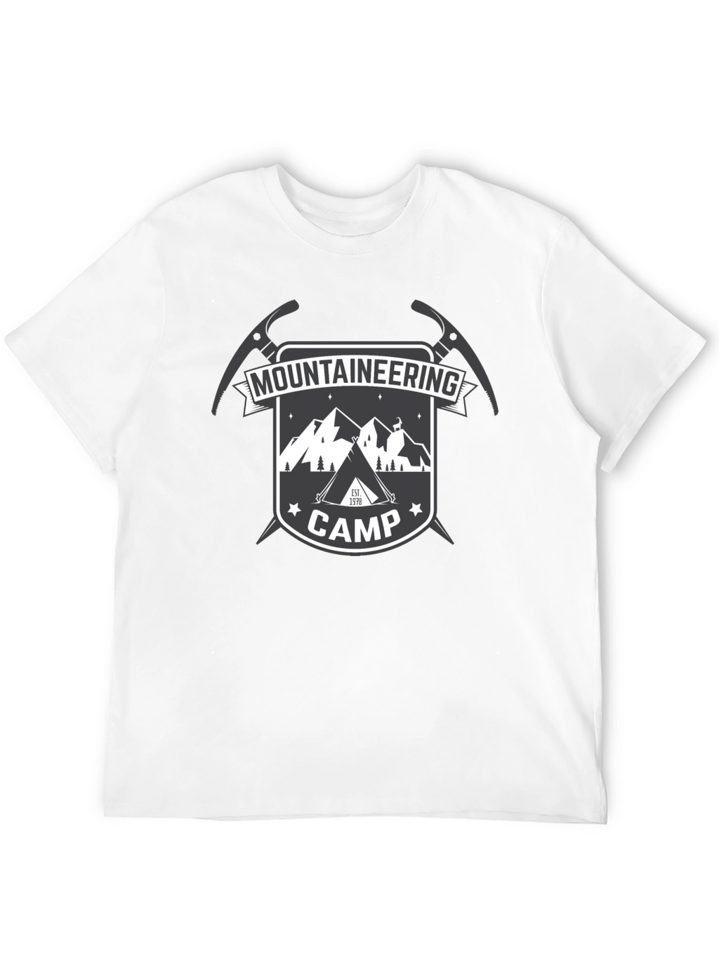 Mountaineering Camp Black T-Shirt