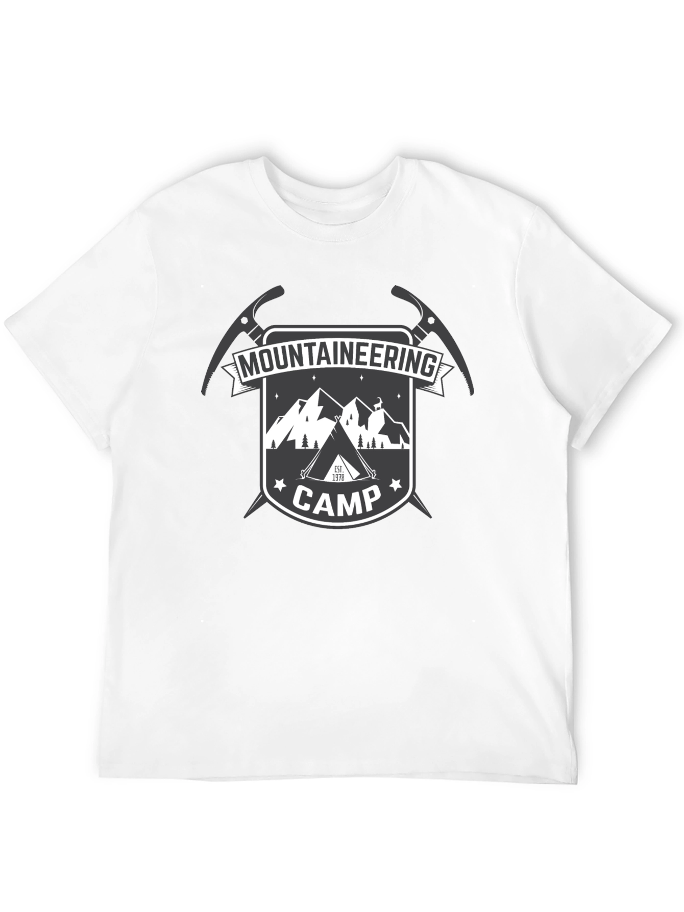 Mountaineering Camp Black T-Shirt