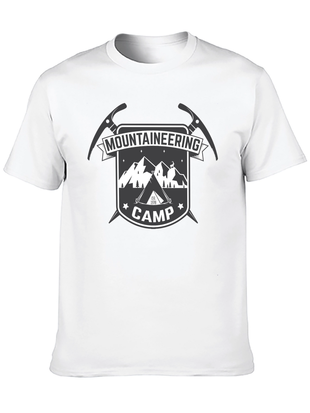 Mountaineering Camp Black T-Shirt
