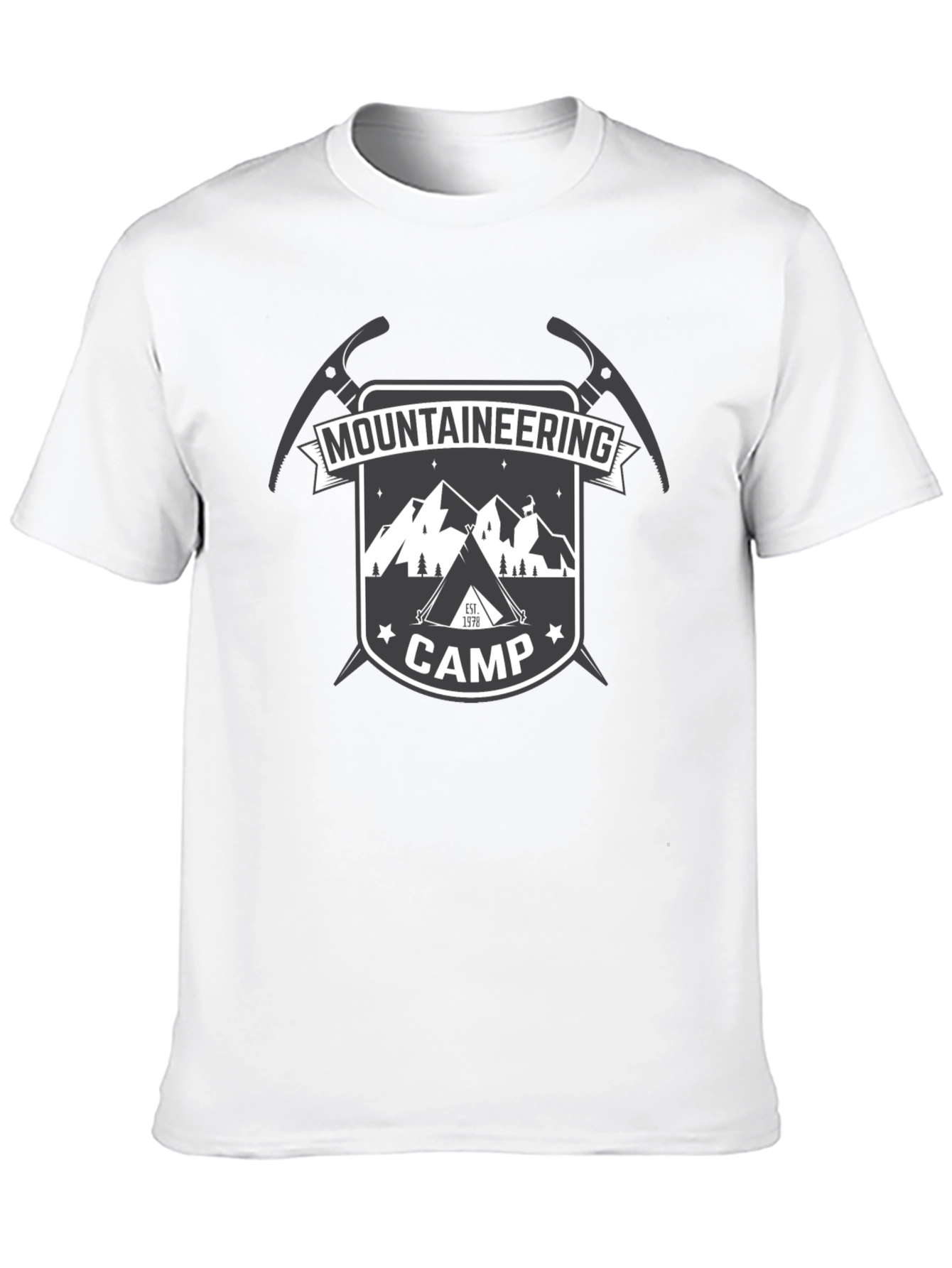 Mountaineering Camp Black T-Shirt
