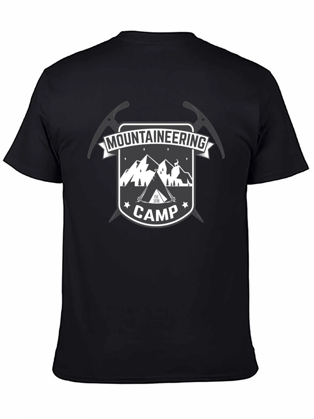 Mountaineering Camp Black T-Shirt