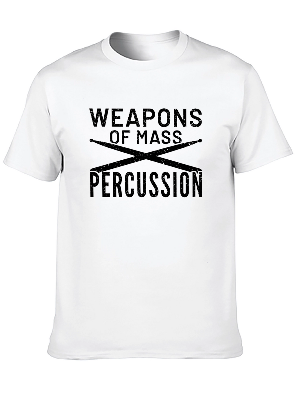Weapons of Mass Percussion T-Shirt - Drummer Tee