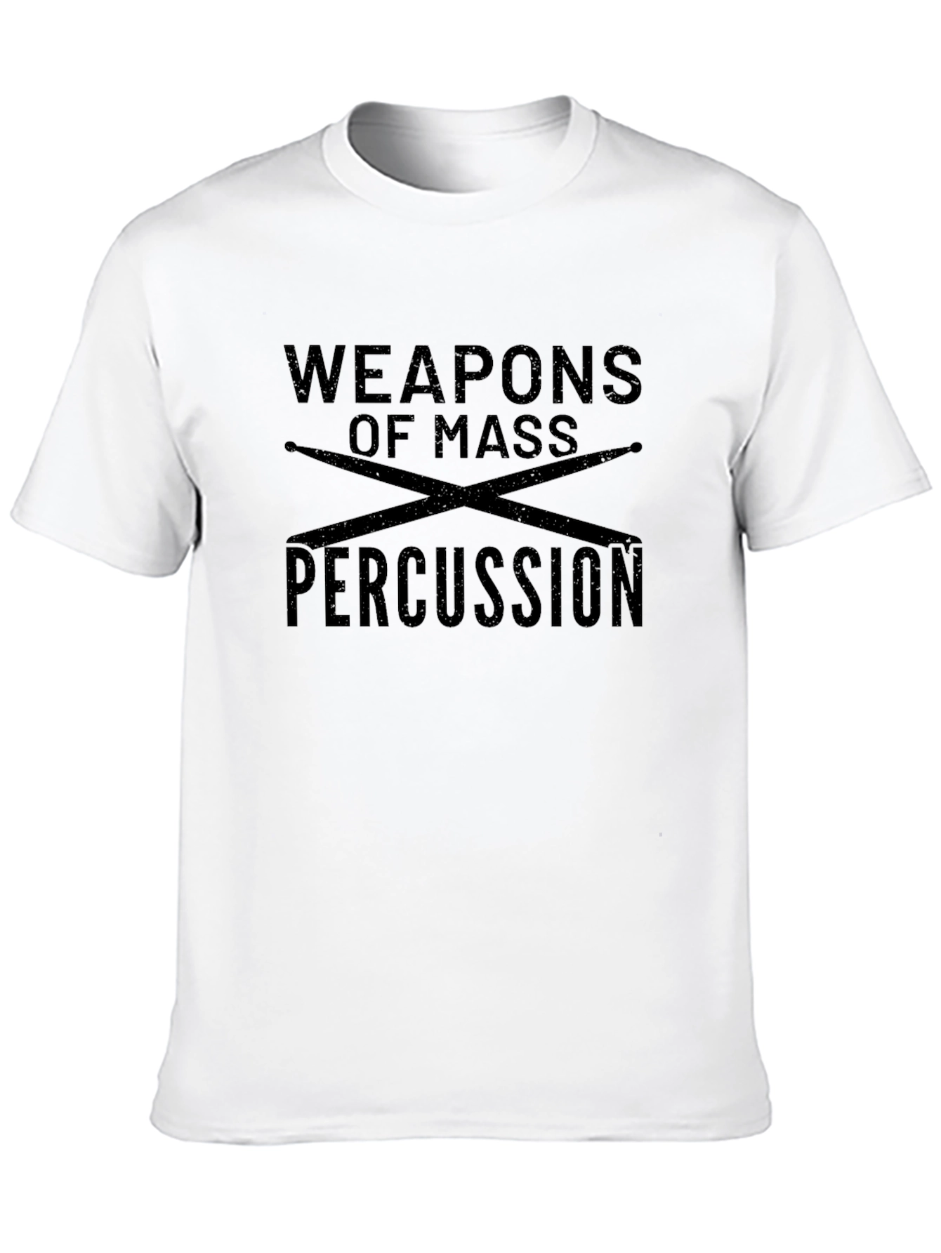 Weapons of Mass Percussion T-Shirt - Drummer Tee