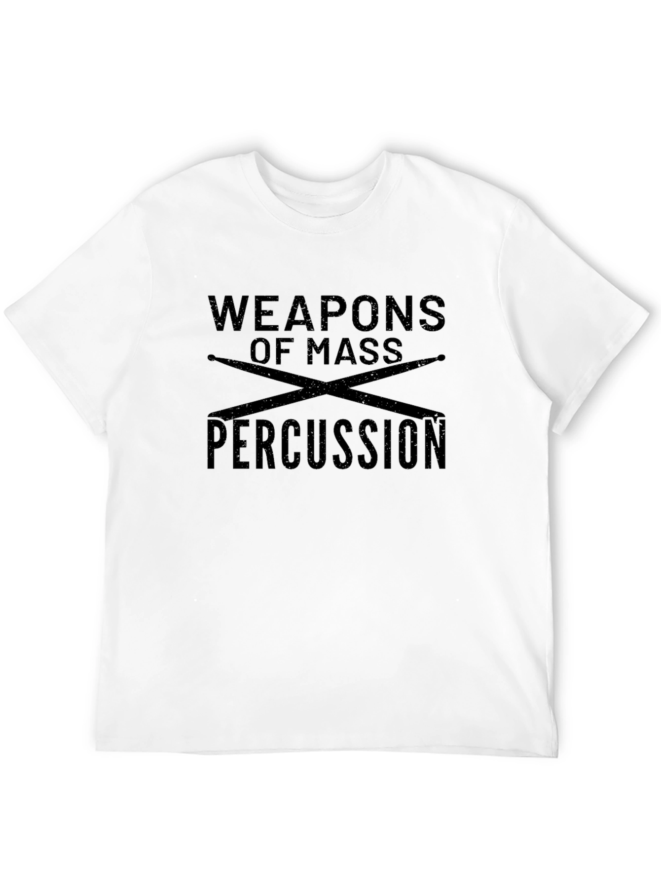 Weapons of Mass Percussion T-Shirt - Drummer Tee