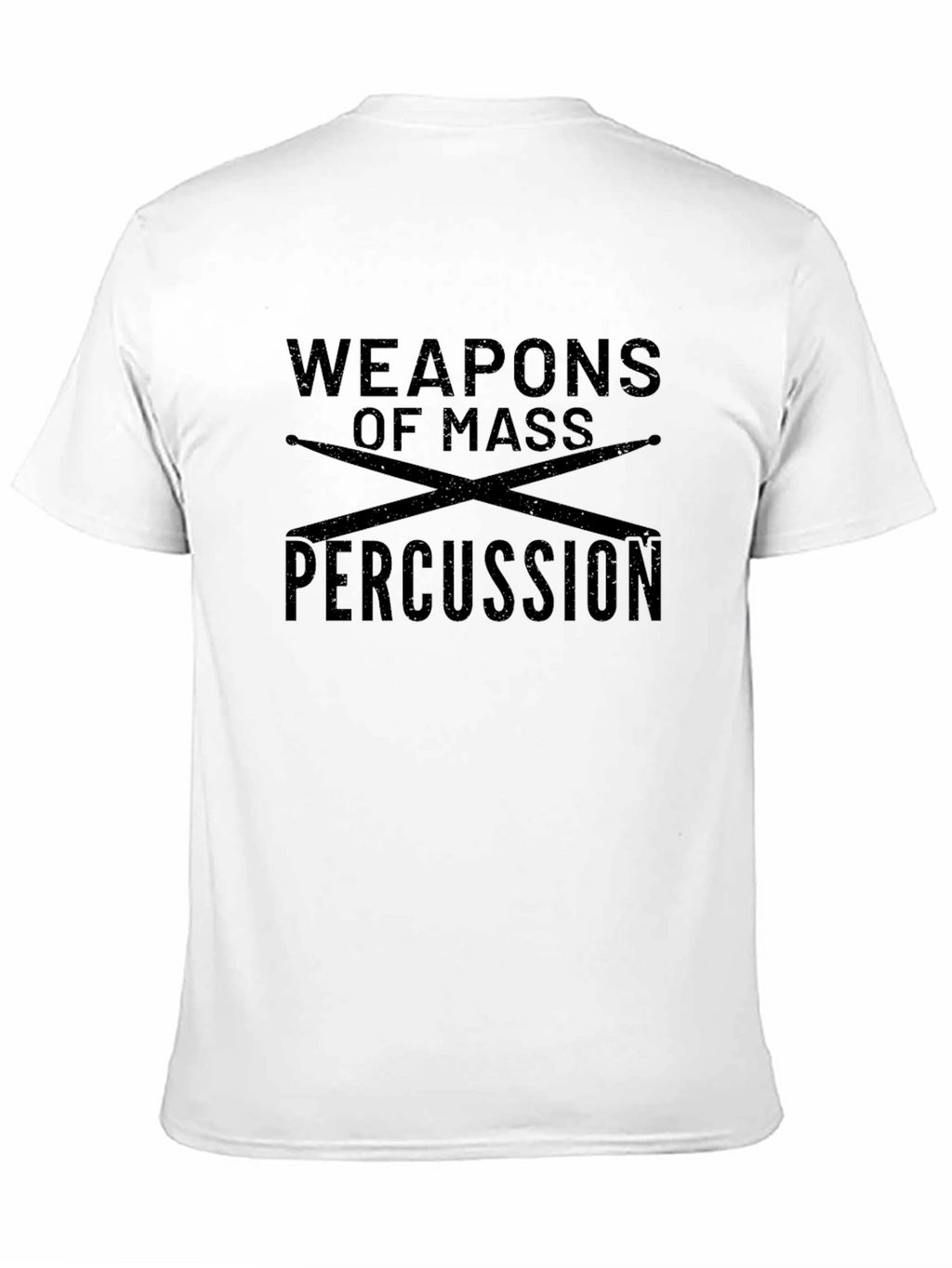 Weapons of Mass Percussion T-Shirt - Drummer Tee