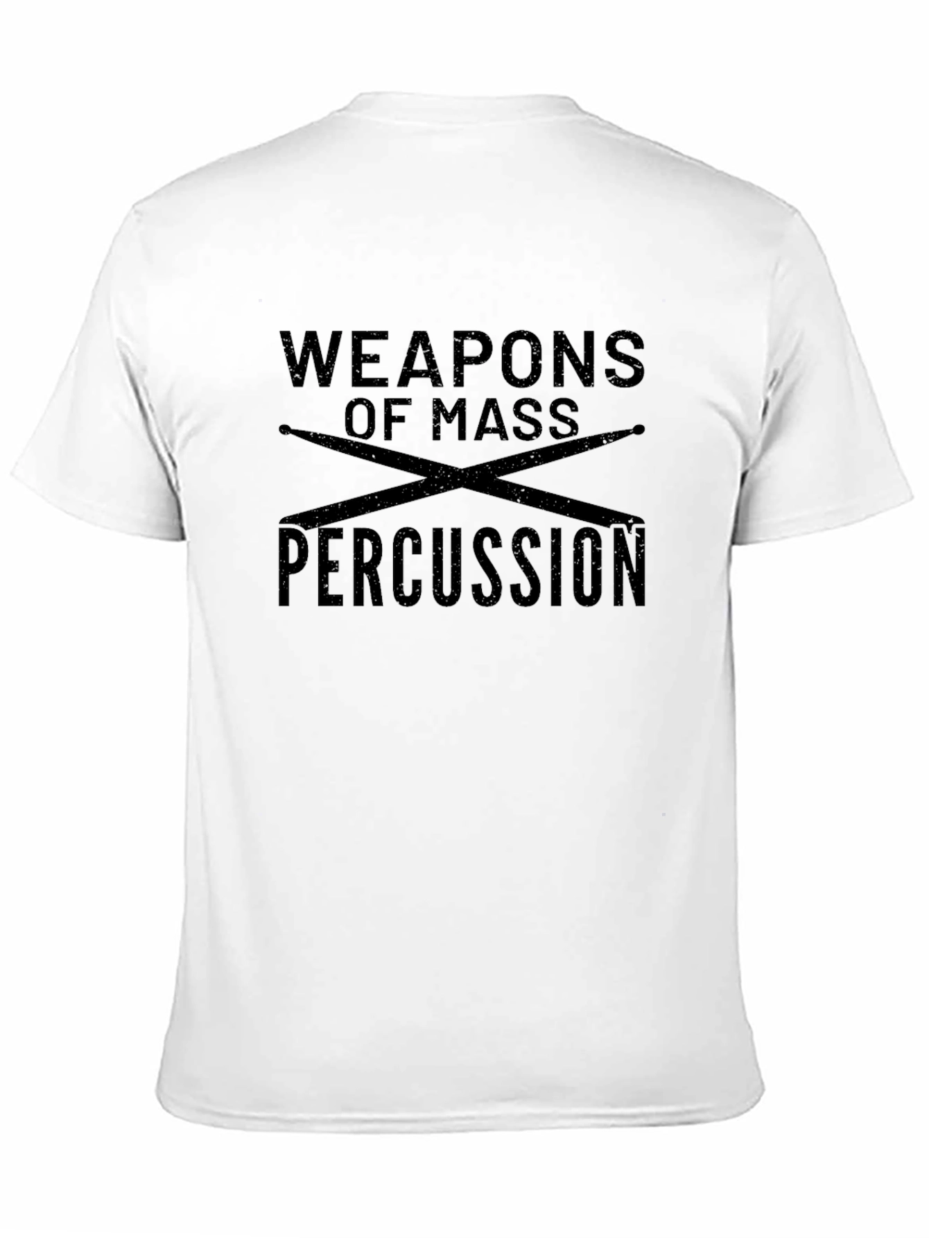 Weapons of Mass Percussion T-Shirt - Drummer Tee