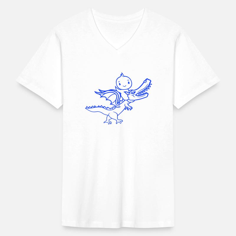 Duck dragon roars sits riding mythical creature