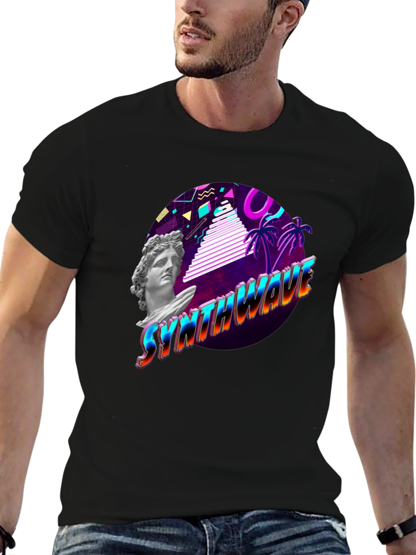 Synthwave T-Shirt - Retro Graphic Tee