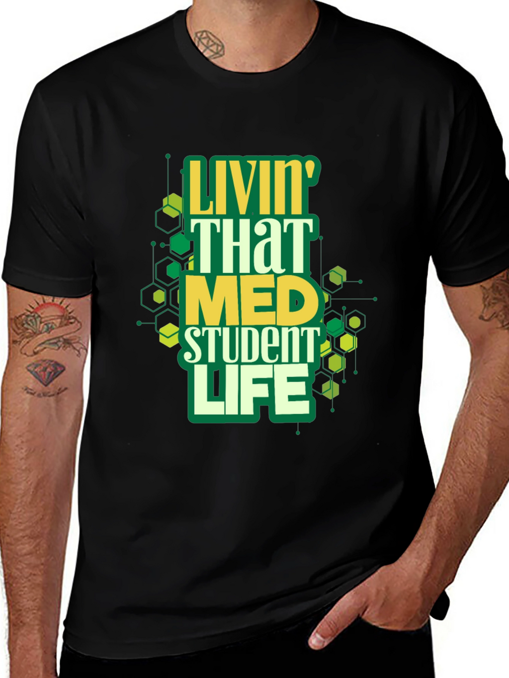 Livin That Med Student Life Graphic Tee
