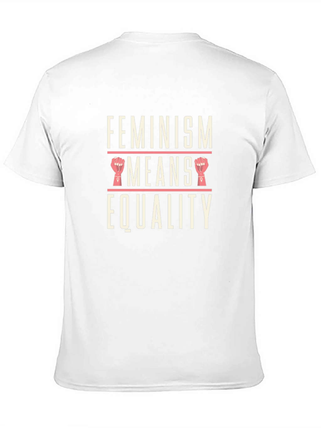 Feminism Means Equality Graphic Tee - Black Unisex T-Shirt