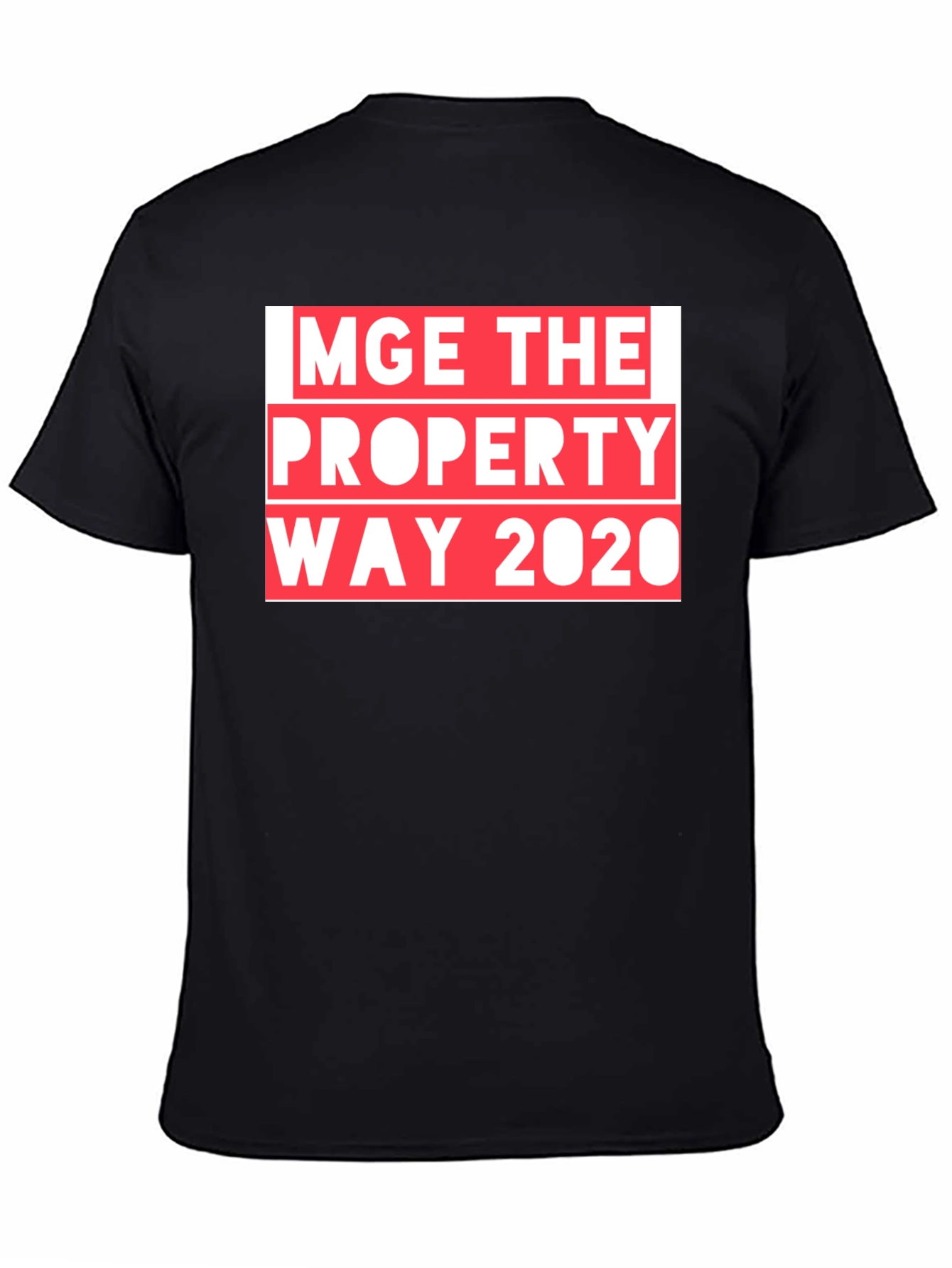 MGE Property Way 2020 Graphic T-Shirt - Black