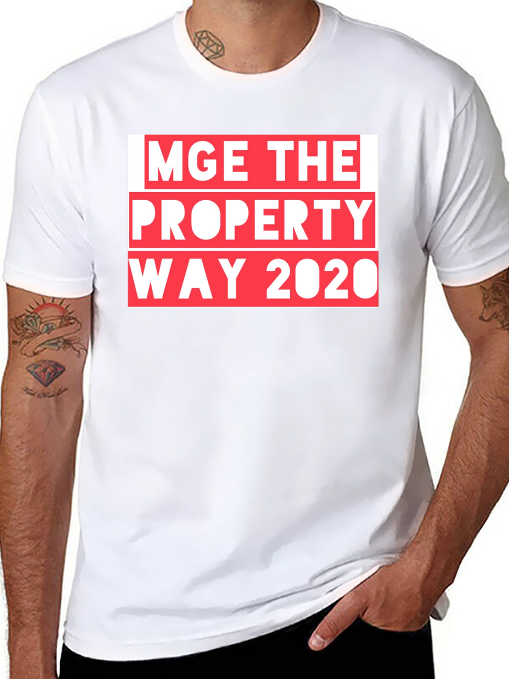 MGE Property Way 2020 Graphic T-Shirt - Black